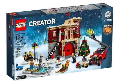 LEGO 10263 Creator Expert Winter Village Fire Station(Retired Brand New In Box) • $249.99