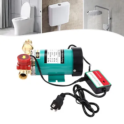 115V 120W Household Shower Booster Pump Automatic Boost Water Pressure Pump 60HZ • $74.10