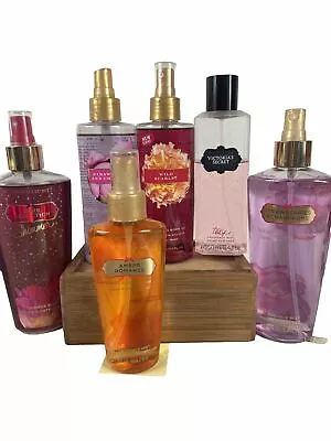 VICTORIA'S SECRET 6 Pc Mixed Lot Tease Amber Shimmer Strawberry Champgne Mist • $49