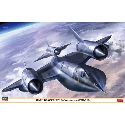 £42.99 • Buy Hasegawa 1:72 02395 SR-71 Blackbird A Version With GTD-21B Model Aircraft Kit