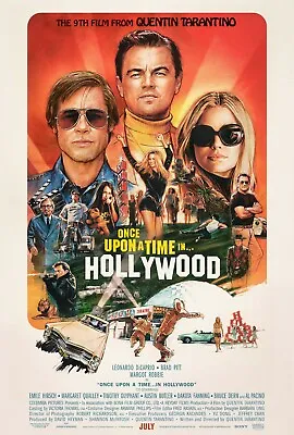 Once Upon A Time In Hollywood Movie Poster (a) - 11  X 17   • $13.96