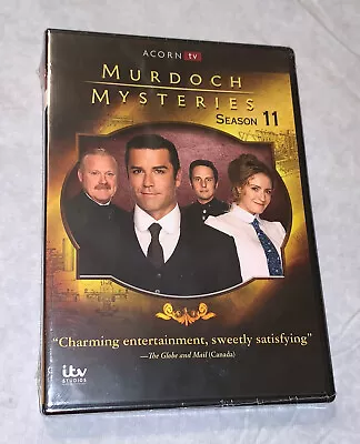 Murdoch Mysteries: Season 11 [New DVD] NEW SEALED • $31.98