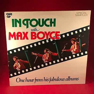 MAX BOYCE In Touch With Max Boyce 1980 UK Vinyl LP EXCELLENT Live Concert Comedy • £9.49