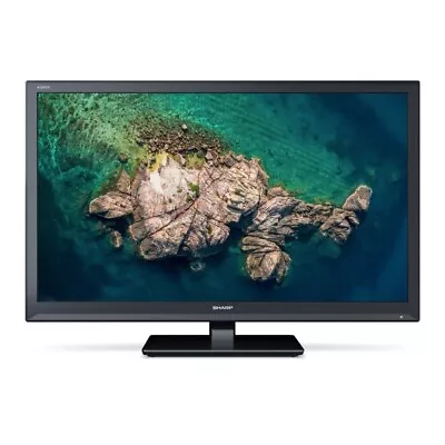 Sharp Aquos 24BC01 24-Inch Smart HD 1T-C24BCOIR1NB LCD TV - Compact And Stylish • £120