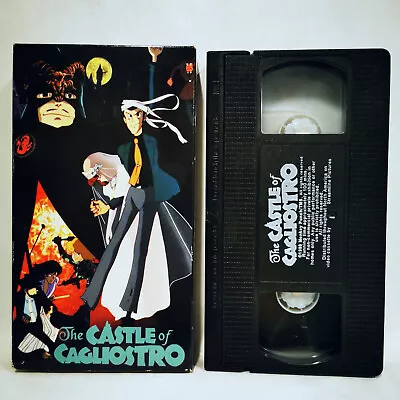 The Castle Of Cagliostro By Hayao Miyazaki - VHS English Version • $34.99