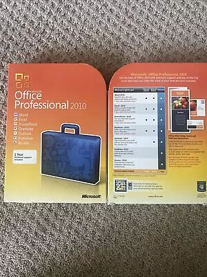 Microsoft Office Professional 2010 Full Retail Version With SP1 • $36