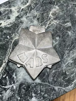 Star W/MARS Pewter Ice Cream Mold Krauss # 325 • $50.58