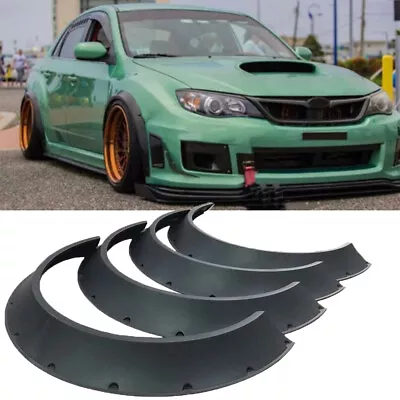 4.5  Car Fender Durable Wide Body Wheel Arches For Subaru Impreza GD WRX GV GRB • $99.09