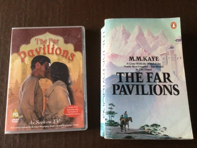 £2.99 • Buy DVD And Paperback Book Of M.M. Kaye's Novel 'The Far Pavilions'
