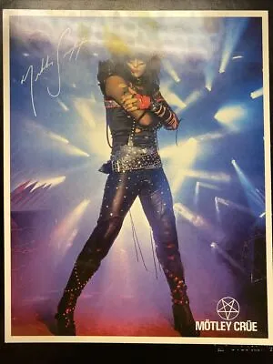 Nikki Sixx Motley Crue Vintage Poster 8x10 Picture Celebrity Print • $3.98