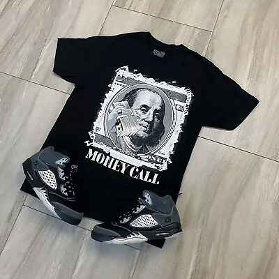 Tee To Match Air Jordan Retro 5 Anthracite. Money Call Tee • $26.25