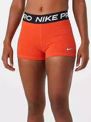 NEW Women's Nike Pro 3  Dri-FIT Training Shorts CZ9857-633 Medium • $27.25