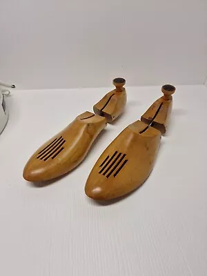 Vintage Florsheim Wooden Shoe Trees Mold Stretcher Form Insert Size 12 D4 • $24.99