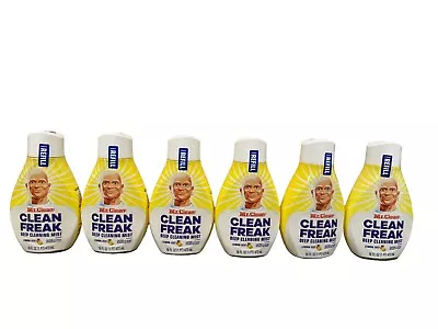 Lot Of 6 Mr.Clean: Clean Freak Deep Cleaning Mist Refill Lemon Zest 16 Fl Oz NEW • $79.99