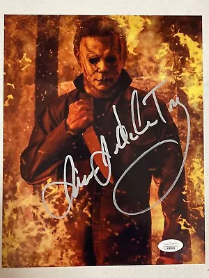 Michael Myers James Jude Courtney Signed Autographed Photo Proof Jsa Coa Af66953 • $75