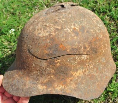 £111.94 • Buy USSR Soviet Russia VS Finland Winter War Relic Combat Damaged Helmet SSH-36 CAMO
