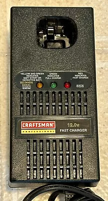 Craftsman 12.0v 12 V Battery Fast Charger 974412-001 Tested Works • $8.75