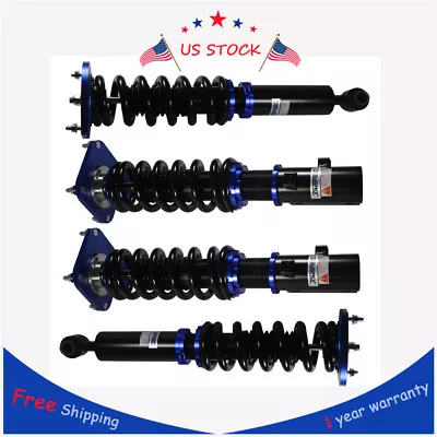 Coilovers Kits For Mazda Savanna RX7 RX-7 1986-91 FC3S Adjust Height Shocks Blue • $217.97