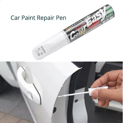 $3.27 • Buy 1x Car Paint Repair Pen Scratch Remover Touch Up Clear Coat Applicator Kit White