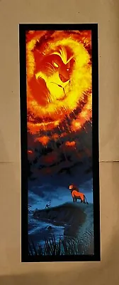 Mark Englert Lion King Disney Cyclops Screen Print Serigraph Mondo #86/300 • $350