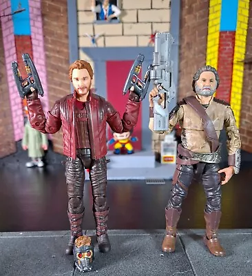 Marvel Legends Guardians Of The Galaxy Ego Lot Starlord  • $25