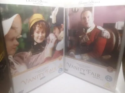 Vanity Fair (Widescreen DVD) BBC All Star Cast NEW Sealed 🌟 FREE FAST POST • £7.97