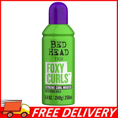 $27.22 • Buy TIGI Bed Head Foxy Curls Extreme Curly Hair Mousse For Strong Hold 8.4 Oz
