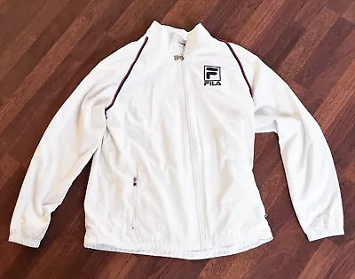 Fila XL White Tennis Jacket • $23.99