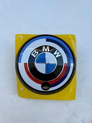 Genuine BMW M3 M4 50 Years Heritage Trunk Boot Badge Emblem 82mm NEW 51148087199 • $109.95