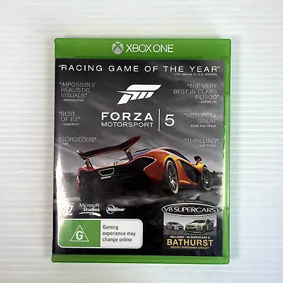 Forza Motorsport 5 XBOX ONE Game | V8 Supercars & Bathurst Circuit | AUS PAL • $24.97