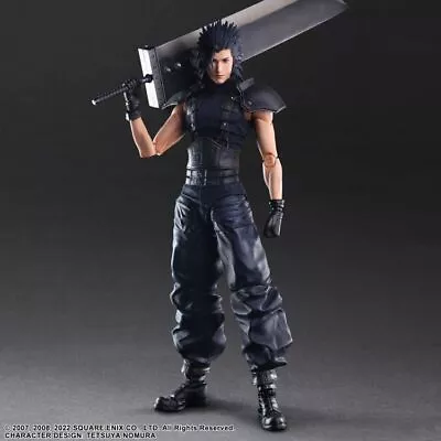 $193.99 • Buy Crisis Core Final Fantasy VII Reunion Play Arts Kai Zack Fair Figure Square Enix