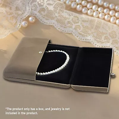 New Luxury Velvet Jewelry Bracelet Necklace Deluxe Jewelry Presentation Gift Box • $19.95