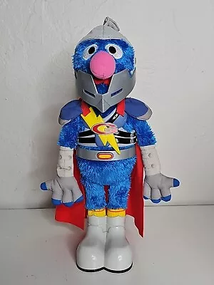 Sesame Street Flying Super Grover 2.0 Interactive Talking Plush Toy - Works 2011 • $9.95