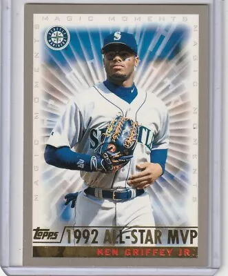 2000 Topps Ken Griffey Jr. [Magic Moments 1992 A. S. MVP] #475  • $1.39