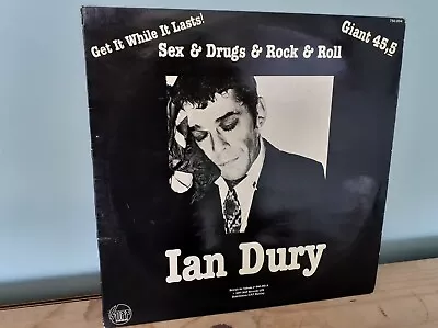 Ian Dury Sex & Drugs & Rock 'n' Roll French Pressing • £1.99