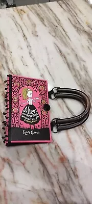 Vintage Hard Back Book Purse Handbag ALICE IN WONDERLAND • $16.50