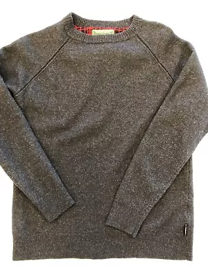 Woolrich Sweater Men's Medium Charcoal Gray Pullover • $19.99