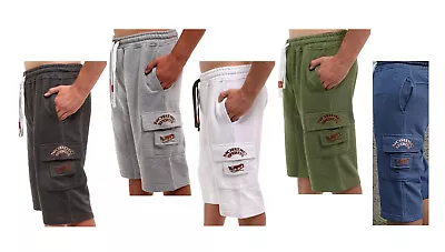 Blue HusKy Cargo Shorts3/4 Capri Pants Long ShortsCasual Outdoor Urban Sports • £15.40