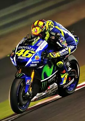 Valentino Rossi Bb2 Poster Art Print - A4 A3 A2 A1 A0 Sizes • £9.06