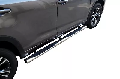 S/S 304 Running Side Step Bar Board Suitable For Toyota Kluger 2015-20 50 Series • $330