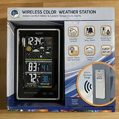 La Crosse Technology Wireless Color Weather Station Model S88907 New In Box • $39.99