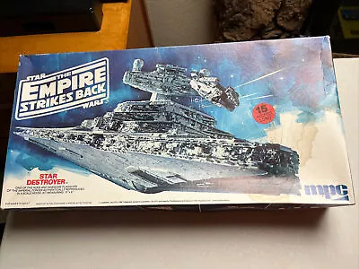 Star Wars The Empire Strikes Back Star Destroyer MPC No Scale Plastic Model Kit • $105