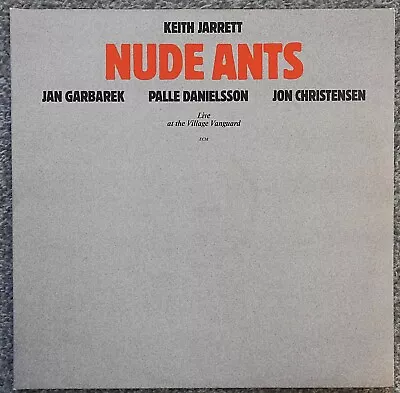 KEITH JARRETT NUDE ANTS (LIVE AT THE VILLAGE VANGUARD) 2xLP 1980 ECM 1171/172 • £19.99