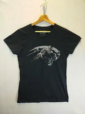 Womens BLACK PANTHER Ladies Character T-shirt LOOT WEAR Loot Crate XL MARVEL • £5.95