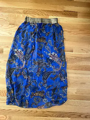 Silk Skirt Monton European  Lined Midi M • $19