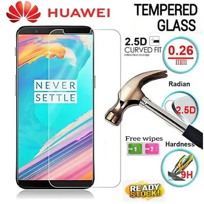 For Huawei P20 P30 P40 Pro Lite Protection Tempered Glass Screen Protector • £0.99