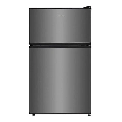 $399 • Buy Esatto 87L Inox Mini Top Mount Refrigerator EBF91S