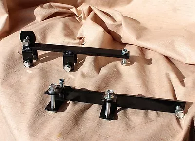 $25 • Buy Brand New Horse Drawn Pair Of Seat Brackets Owder Coated For Easy Entry Carts