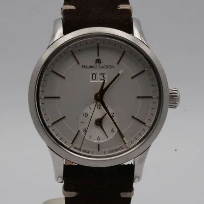 Maurice Lacroix Les Classiques Steel Men's Watch 39MM LC6088 Wrist Watch ML158 • £1118.41
