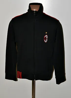 Ac Milan Italy 2002/2003 Training Football Jacket Jersey Adidas Size M • £48.59